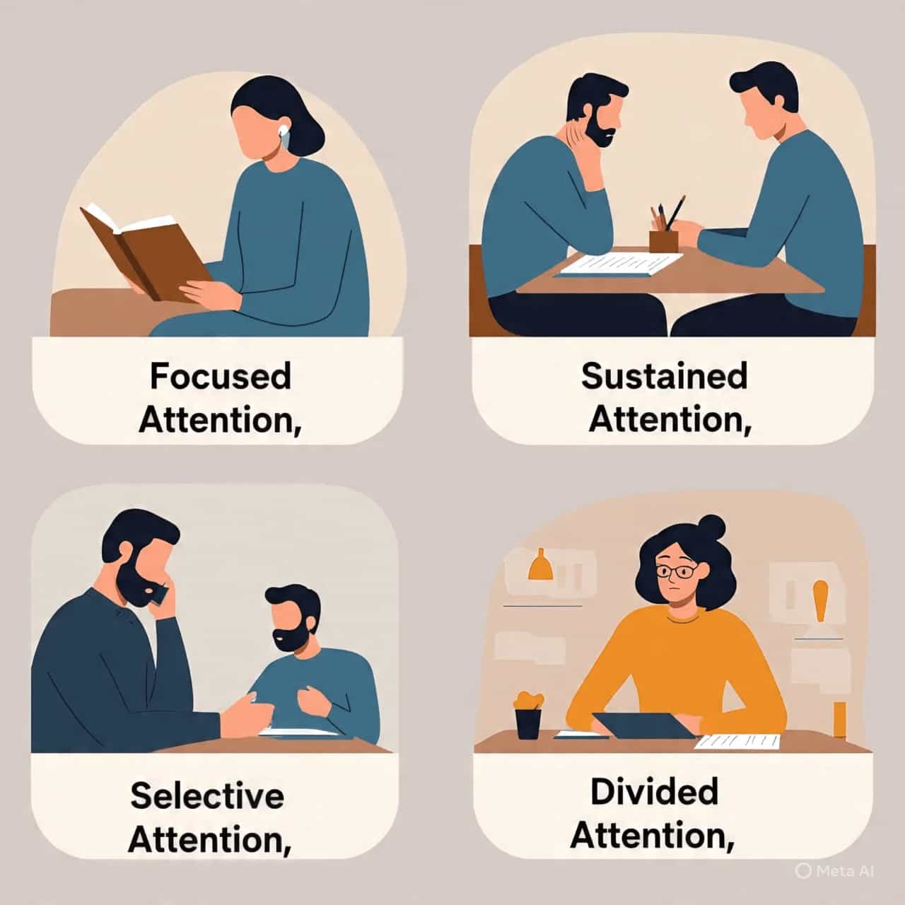 Attention Psychology:Guide to Mastering Focus & Productivity