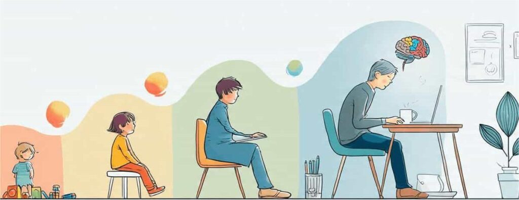 How Early Learning Shapes Attention and Focus