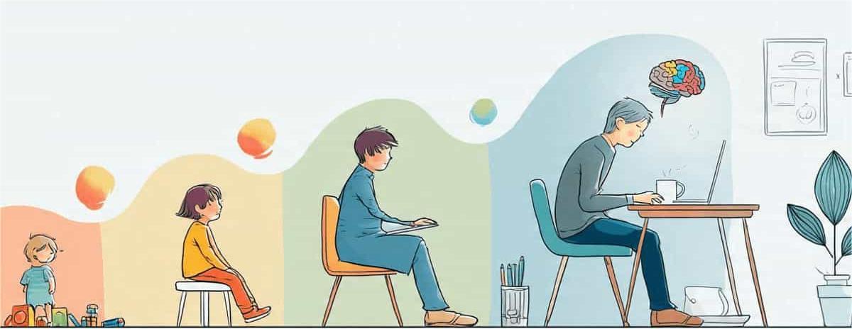 How Early Learning Shapes Attention and Focus