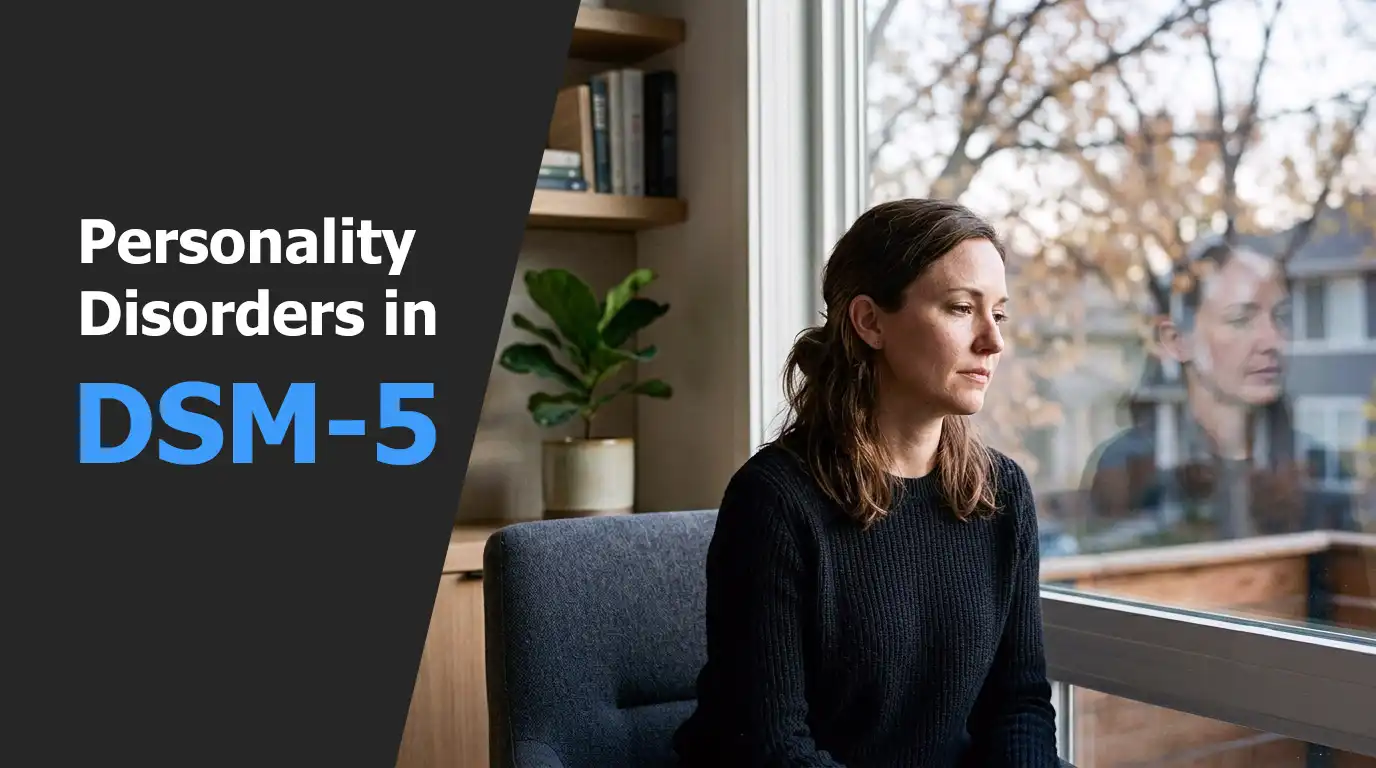 Personality disorders DSM-5 guide showing complex patterns of identity, thoughts, emotions, and behavior